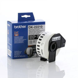 Brother Banda Laminata Brother 29mm x 30.48m Black White (DK22210)