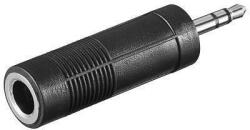 PremiumCord adapter 3, 5 mm-es sztereó jack - 6, 3 mm-es sztereó jack (M/F) (kjr-01)