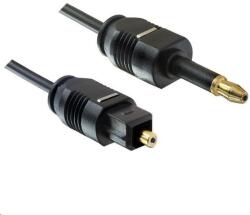 PremiumCord kábel 3, 5mm mini Toslink - Toslink, OD: 2.2mm, hossza 3m (kjtos2-3)