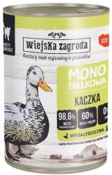 Wiejska Zagroda Hrana Pentru Pisici wiejska zagroda Monoprotein Duck 400g (5905342290278)