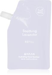 HAAN Hand Care Soothing Lavander kéztisztító spray antibakteriális adalékkal utántöltő 100 ml