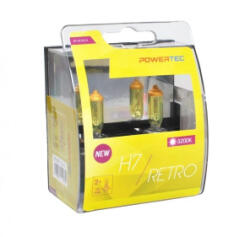 m-tech Powertec Retro H7 12V DUO sárga izzó (72PTZRT7-DUO) (72PTZRT7-DUO)