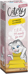 Catessy 56x90g Catessy Mousse csirke tálcás nedves macskatáp