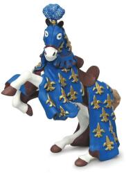Papo Figurina Papo - Personaje medievale, Calul Printului Filip, Albastru Figurina