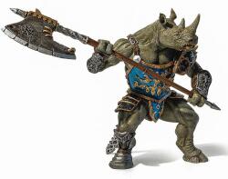 Papo Figurina Papo - Personaje medievale, Rinocer mutant Figurina