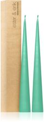 ester & erik cone candles cool mint (no. 55) свещ 2x37 см