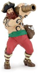 Papo Figurina Papo - Pirati si corsari, Pirat cu tun Figurina