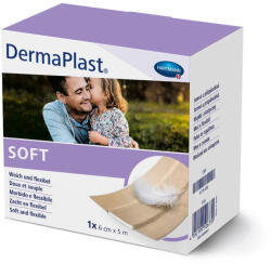 HARTMANN DermaPlast Soft sebtapasz tekercsben 6cmx5m (535361)