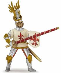 Papo Figurina Papo - Personaje medievale, Cavaler Crin Alb Figurina