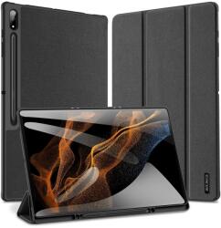 Dux Ducis Domo hajtogatható fliptok Smart Sleep funkcióval Samsung Galaxy Tab S8/S9 Ultra állvány fekete