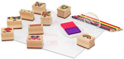 Melissa & Doug Set de stampile Prietenie Melissa and Doug (MD1632) - roua