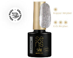 Crystal Nails TPO FREE SENS 3G HEMA Free polish - Flash silver 4 ml