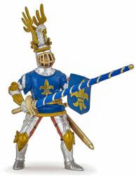 Papo Figurina Papo - Personaje medievale, Cavaler crin albastru Figurina