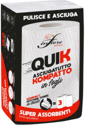 Celtex Infibra Quik hajtogatott papírtörlő 150 lapos 2 réteg cellulóz 16csg/karton (D070100)