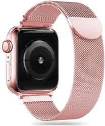 Tech-Protect Milaneseband Apple Watch 6 / 7 / 8 / 9 / 10 / Se (40 / 41 / 42 Mm) Rose Gold - vexio