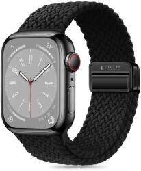 Tech-Protect Nylonmag Apple Watch 6 / 7 / 8 / 9 / 10 / Se / Ultra 1 / 2 (44 / 45 / 46 / 49 Mm) Black - vexio