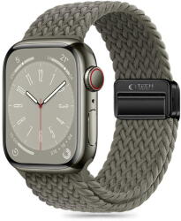 Tech-Protect Nylonmag Apple Watch 6 / 7 / 8 / 9 / 10 / Se / Ultra 1 / 2 (44 / 45 / 46 / 49 Mm) Olive Grey - vexio