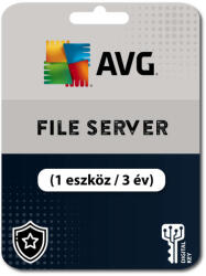 AVG Technologies File Server (1 eszköz / 3 év) (Elektronikus licenc) (CG-AVGFS1-3)