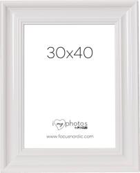 Focus Nordic AB Rama foto Focus Charleston White 30x40