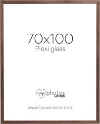Focus Nordic AB Rama foto Focus Soul Walnut veneer 70X100 Plexi