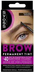 Syoss Brow Tint tartós szemöldökfesték Sötétbarna