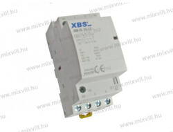 XBS NM-IS 25-22 Kontaktor 2záró+2nyitó 25A 2 modul 230V AC