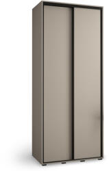 DAKOTA 1 ruhásszekrény 120x235x45/60 - kasmír Mélység: 45 (1000091150/1A)