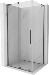 Mexen Velar L, tolóajtós zuhanykabin 120 x 85 cm, 8mm átlátszó üveg, polírozott grafit, 871-120-085-03-95 (871-120-085-03-95)