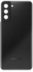 Samsung G991B Galaxy S21 5G akkufedél (hátlap) kamera lencsével, fekete (Gyári, Grade A)