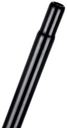 Zoom fej nélküli acél nyeregcső, 25, 4 x 350 mm, fekete
