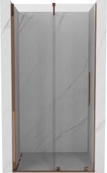 Mexen Velar, nyitható tolóajtó 80x200 cm, 8mm átlátszó üveg, rózsaszín arany, 871-080-000-01-60 (871-080-000-01-60)