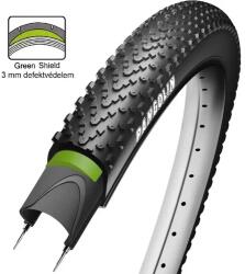 Obor Pangolin W3125 28 x 1, 5 (622-40) cyclocross, gravel külső gumi (köpeny), defektvédett (Green Shield), 765g, fekete