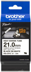 Brother HSe-251E 21 mm széles 1, 5 méter hosszú szalagkazetta