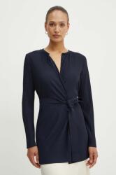 Max Mara Leisure takaró sötétkék, sima, nem zárható, 2426916027600 - sötétkék M