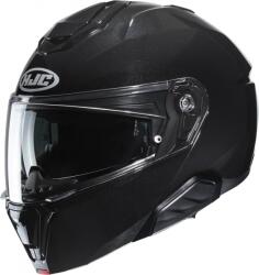 HJC Cască de motocicletă rabatabilă HJC i91 negru metalizat solid (HJC1543300)