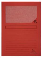 Exacompta Mappa, ablakos, karton, EXACOMPTA "Forever®", piros (100 db) (EX50105E)