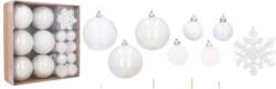 Karácsonyi gömbök 30db Silver (BAI9730)
