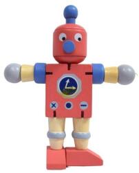 Flexibilis robot piros színben