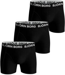 Björn Borg Boxer alsó Björn Borg Shorts Solid 3P B - Fekete