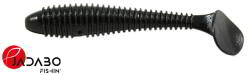 Keitech Swing Impact FAT 4.8" 001 Black (5 db/csomag) (4560262574078)