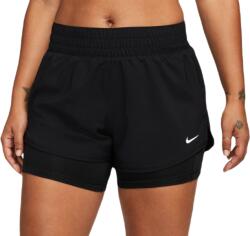 Nike Női tenisz rövidnadrág Nike Dri-Fit One 2-in-1 Shorts - Fekete