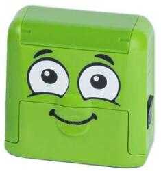 Colop Bélyegző textilhez, kirakós COLOP "Marky", zöld ház, fekete párnával (IC1510601) - tintasziget