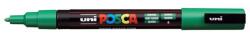 uni Dekormarker, 0, 9-1, 3 mm, UNI "Posca PC-3M", zöld (TUPC3MZ) - tintasziget