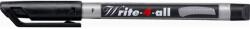 STABILO Alkoholos marker, 0, 7 mm, kúpos, STABILO "Write-4-all", fekete (TST15646) - tintasziget