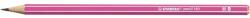 STABILO Grafitceruza, HB, hatszögletű, STABILO "Pencil 160", rózsaszín (TST16001HB) - tintasziget