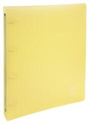 Exacompta Gyűrűs könyv, 4 gyűrű, 40 mm, A4, PP, EXACOMPTA, pasztell sárga (EX51979E) - tintasziget