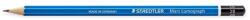 STAEDTLER Grafitceruza, 2B, hatszögletű, STAEDTLER "Mars Lumograph 100 (TS1002B) - tintasziget