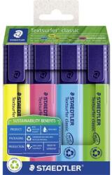 STAEDTLER Szövegkiemelő készlet, 1-5 mm, STAEDTLER "Textsurfer® classic 364 R" 4 különböző szín (TS364RC4) - tintasziget