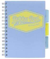 Pukka Pad Spirálfüzet, A5, vonalas, 100 lap, PUKKA PAD "Pastel project book", vegyes szín (PUP8631V) - tintasziget