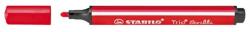 STABILO Filctoll, 1, 5-2 mm, rugós hegy, STABILO "Trio Scribbi", piros (TST368948) - tintasziget